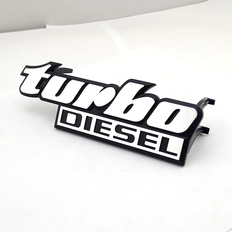 3D Sticker Grill Turbo Diesel Emblem Schriftzug Logo Golf2 16v Car Badge Logo for VW  Golf mk2