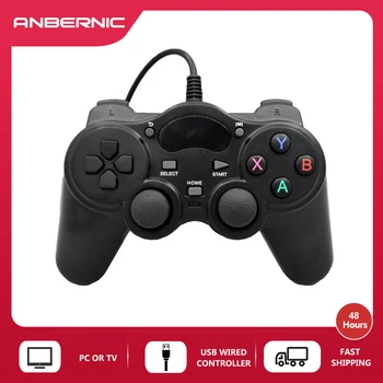 

ANBERNIC USB Wired Controller Controller Gamepad Joystick Game For PC/X-in/Android X Pro 8 For X BOX One Joystick Console PS