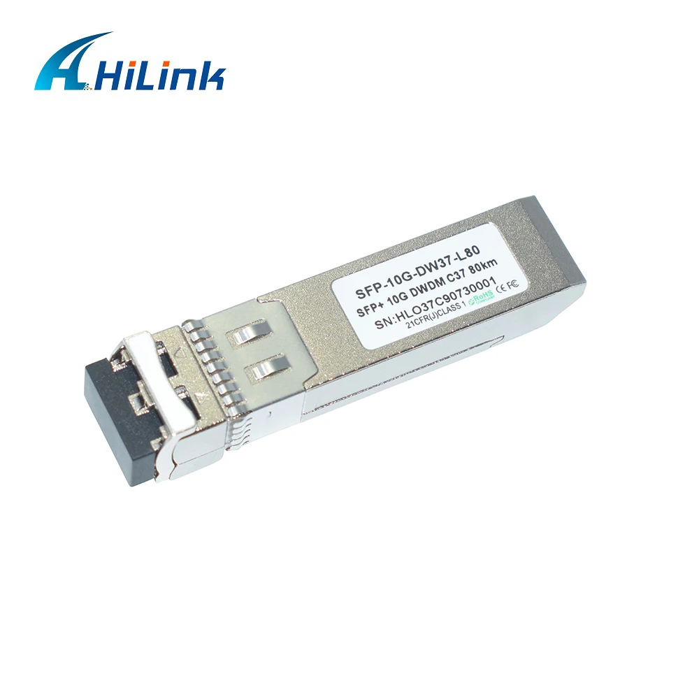Завод Китай 10G DWDM C17~ 61 80 км SFP+ C37 оптический приемопередатчик для DWDM систем