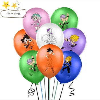 

42pcs Dragon Ball Theme Party Balloon Set Children 's Birthday Party 12 Inch Latex Balloon Baby Shower Decoration