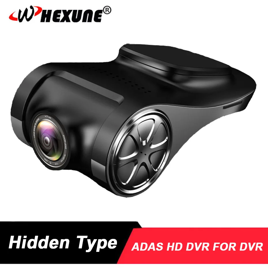 

WHEXUNE Smart Car DVR ADAS Mini Camera Full HD LDWS Night Vision Auto Digital Video Recorder Dash Cam for USB Android Multimedia