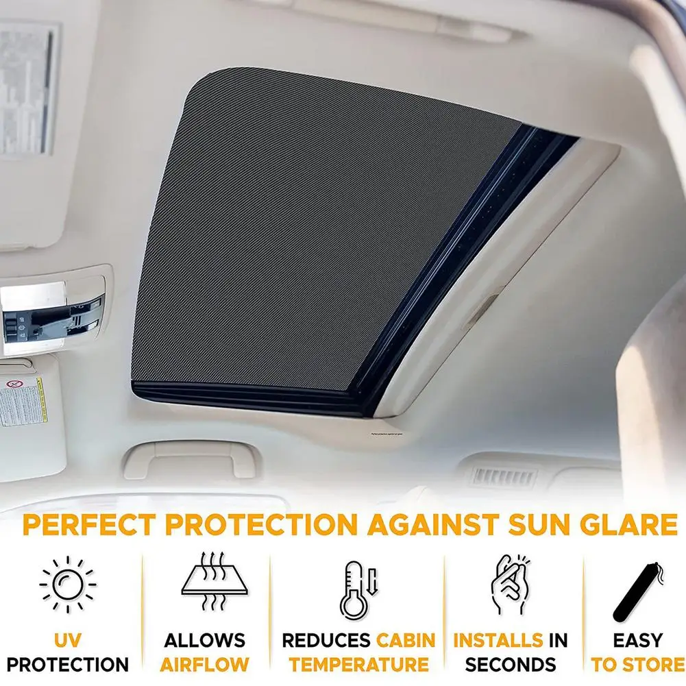 Car Sunroof Sunshade Net Car Moonroof Mesh Durable Car