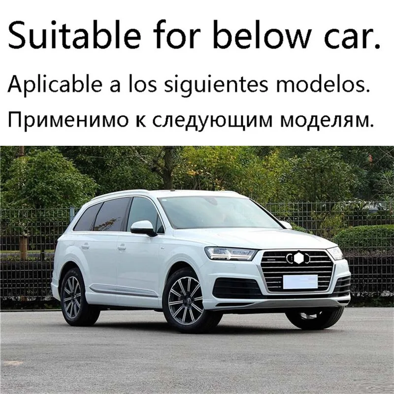 Чашечная Шестерня на выходе, кондиционер, автомобильный хромированный модифицированный автомобильный Стайлинг, яркие блестки, наклейка, полоска 16 17 18 19 для Audi Q7