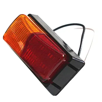

8 LEDS Car Truck Rear Tail Signal Light Warning Lights Waterproof Double Sides Marker Trailer Blinker 10-30V