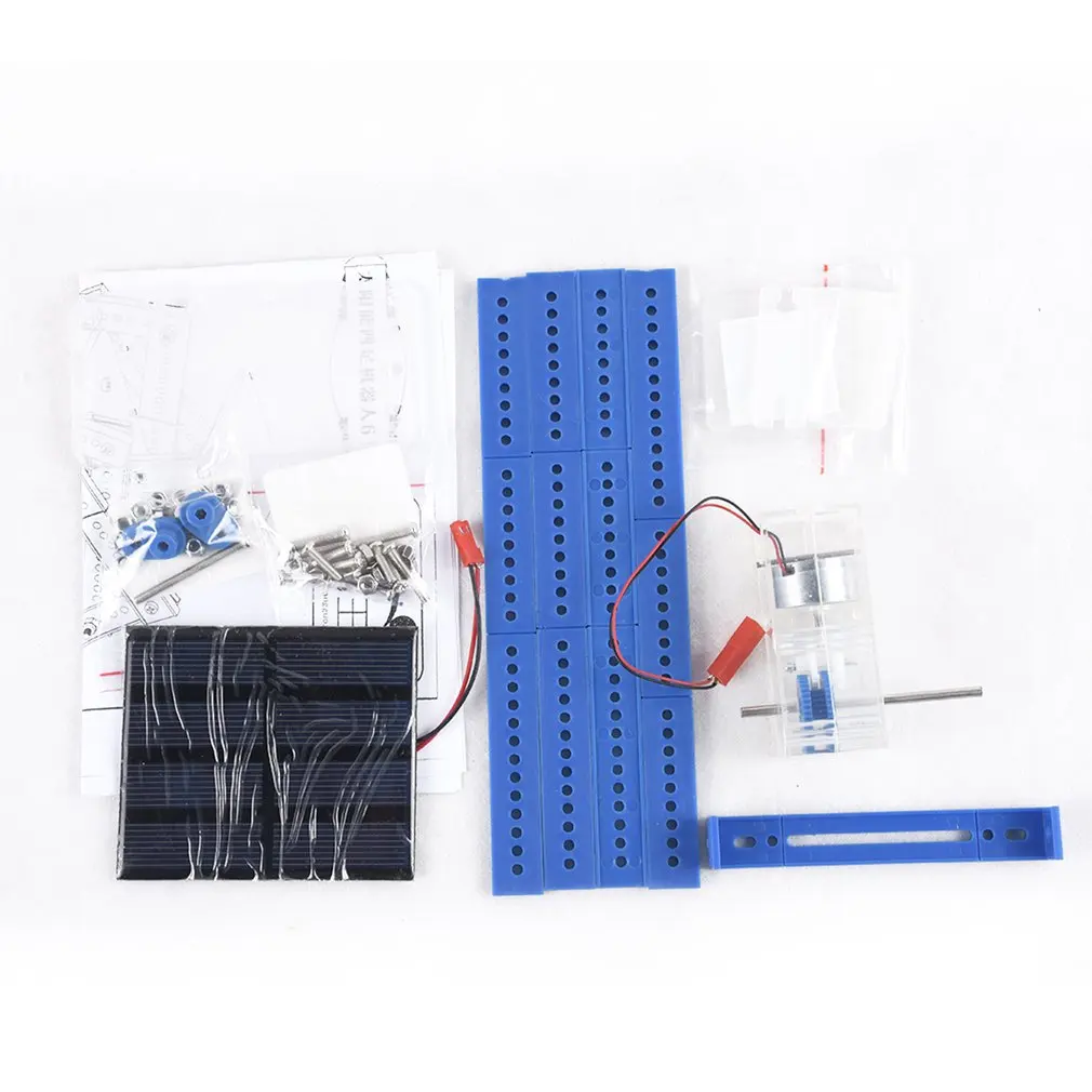 

Solar Version Of The Four-legged Robot No. 61 Diy Hand-assembled Material Package Puzzle Educational Equipment