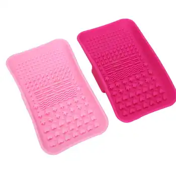 

Lipstick Makeup Lip Makeup Silicone Makeup Brushes Cleaning Pads Mats Cosmetic Makeup Brush Cleaners Washing Tool