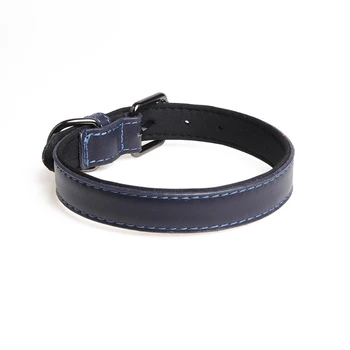 

Durable Adjustable Pet Collar with Metal Buckle Soft Leather Collar for Dog 40X2cm for weddings, birthday, Halloween LBShipping