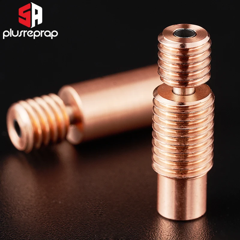 BI All Metal Heatbreak V6 HOTEND Copper And Heatbreak For 1.75mm Filament Prusa i3 MK3 1/2 PCS 3d printer hotend 3d printer parts