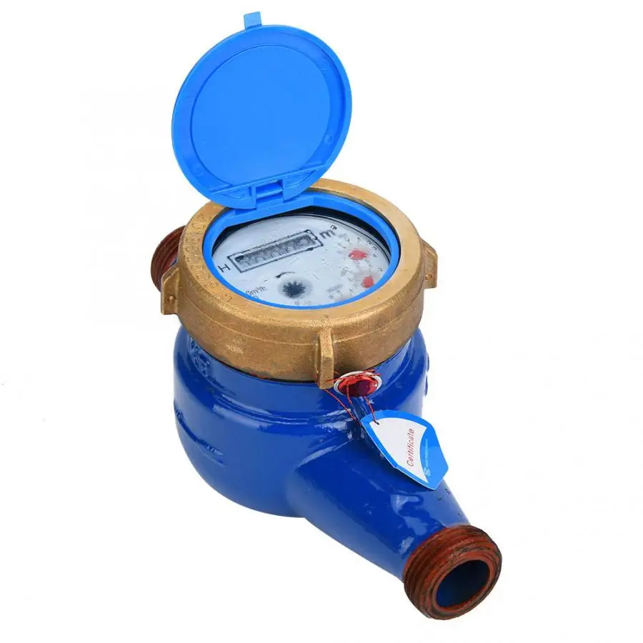 Водомер для воды, LXS-20E, 20 мм, медный водомер, водомер, измеритель для сада, домашнего использования