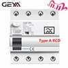 GEYA Type A RCD Residual Current Circuit Breaker ELCB 3P+N 40A 63A  RCD ELCB Detect Pulsating DC Residual Current ► Photo 1/6