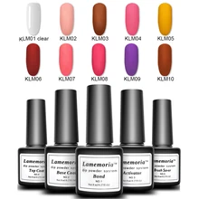 Lamemoria акриловая пудра для ногтей, резной кристалл, полимер, 3 цвета, полимер для ногтей, полигель для наращивания ногтей, кончики для маникюра