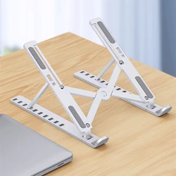 Support pliable en alliage d'aluminium pour ordinateur Portable, pour MacBook Pro et tablette 