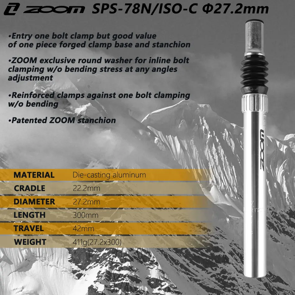 Zoom Suspension Seatpost Adjustment Vast Selection www.oceanproperty