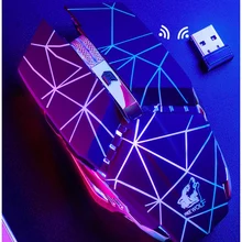 Беспроводная usb-мышь 1600 dpi Регулируемая оптическая компьютерная мышь 6 кнопок 2,4 ГГц эргономичная мышь для ноутбука ПК мышь