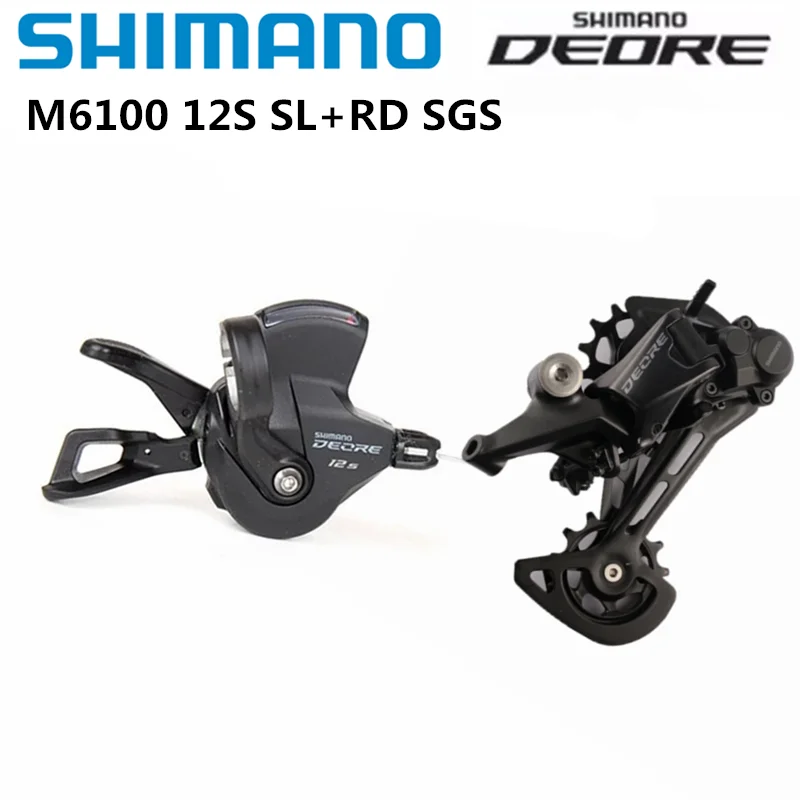 12S Groupset Shifter-Lever MTB DEORE Rear Derailleur M6100 SHIMANO Mountain-Bike NEW