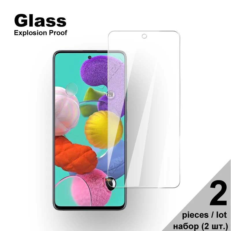 Закаленное стекло с полным покрытием для Samsung Galaxy A90 A80 A71 A70 A60 A51 A50 A40 A30 A20 A10