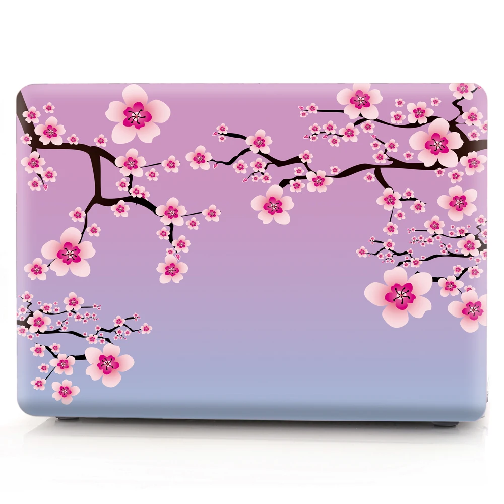 Romantic Sakura Sale Promotion Full Front & Back Laptop Shell Cover Hard Case Skin For Macbook M1 Chip Air Pro 13.3 A2337 A2338