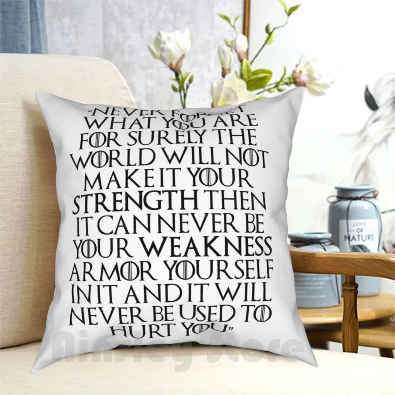 

- Tyrion Quote Pillow Case Printed Home Soft DIY Pillow cover Quote Tyrion Tv Hbo