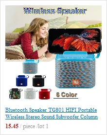 TG 117 TG116 беспроводной Bluetooth динамик открытый стерео бас USB/TF/FM радио аудио Mp3 стерео музыка звуковая панель сабвуфер Саундбар
