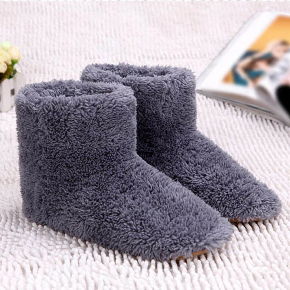 Almohadillas de calor cálidas para el cuidado de los pies, calentadores gruesos para el invierno, con calor por USB, 5v