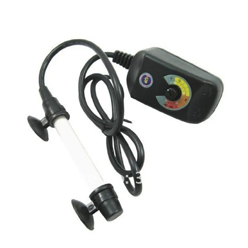 Explosion Auto Thermostat Fish Tank Water Heater,Quartz Glass Heating Rod with 25W//50W//100W//200W//300W Urijk Submersible Aquarium Heater,Anti