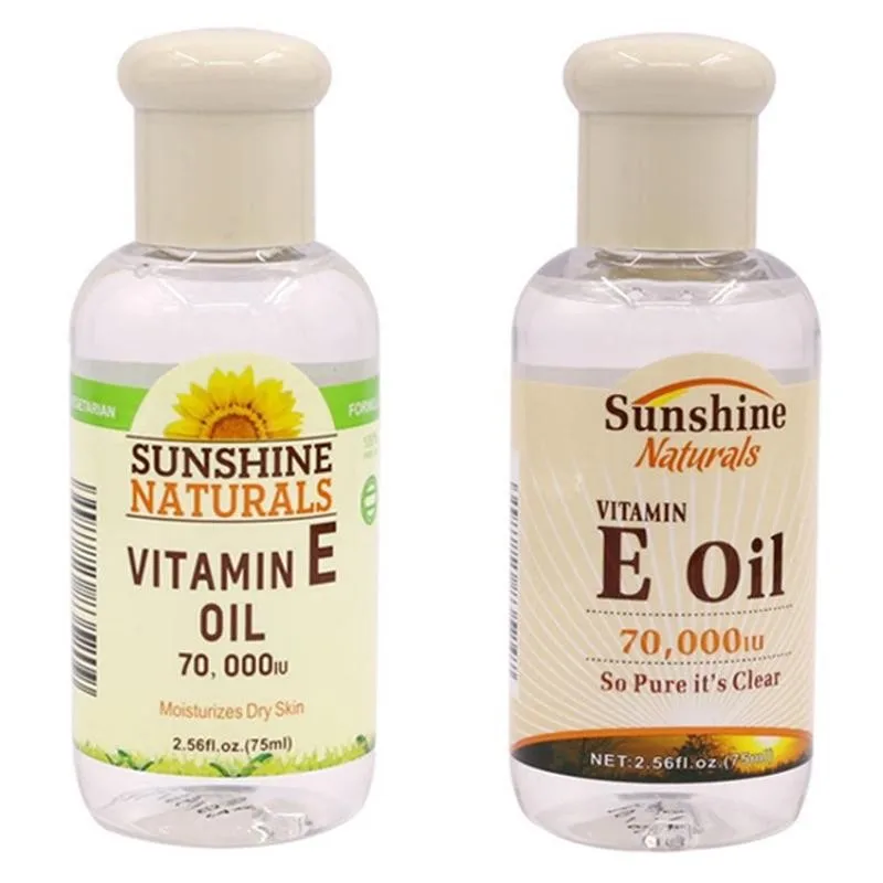 75ml Natural Vitamin E Oil Essential Natural Oil Pure Organic Anti-Aging Day And Night Essential Oil Face Serum 75ml Natural Vitamin E Oil Essential Natural Oil Pure Organic Anti-Aging Day And Night Essential Oil Face Serum