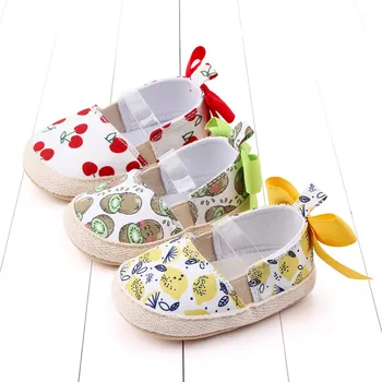

2020 Spring Autumn New Baby Shoes Cartoon Printed Infant Boys Girls Shoes Non-Slip Baby First Walkers