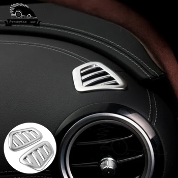 

ABS electroplating decoration sticker For mercedes E300 E200 E260 16-19 CLS 18-19 accessories Instrument outlet strip