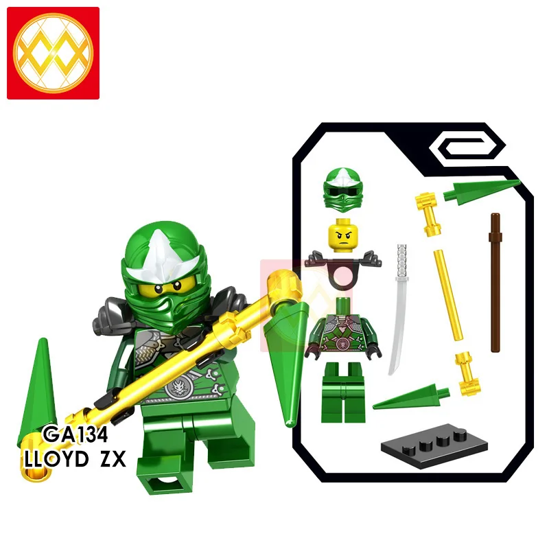 Одиночные блоки ниндзя Джей Зейн гигантский каменный воин Pythor LLord Kai Yang оружие Juguete кирпичные строительные блоки игрушки для детей