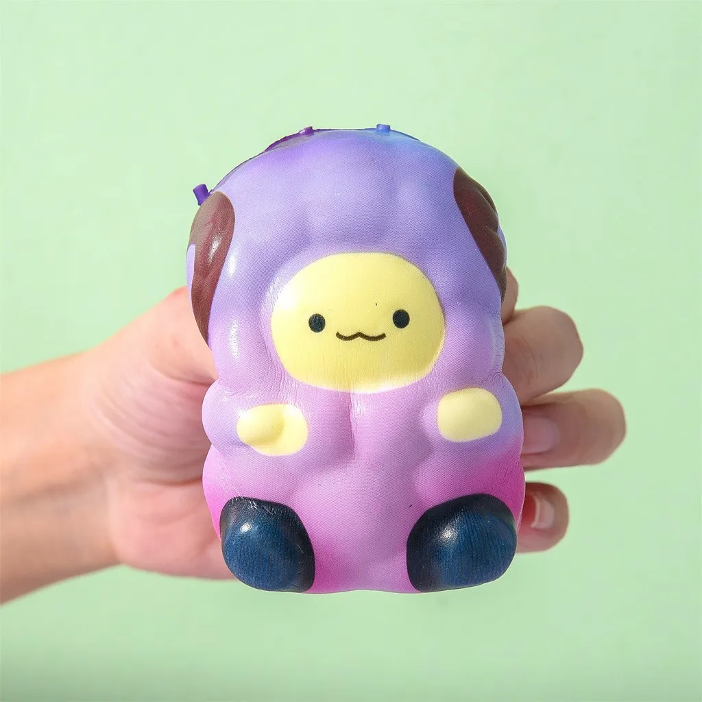 Kawaii очаровательная игрушка-овечка, медленно поднимающийся крем, ароматические игрушки для снятия стресса, подарки, мягкое peluche, медленное увеличение стресса, W822