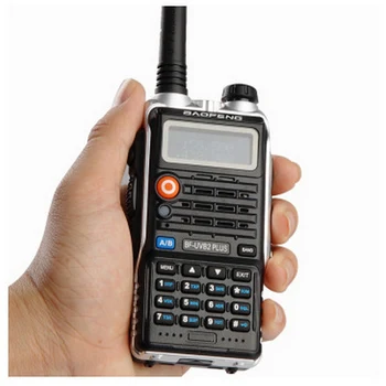 

Baofeng UV-B2Plus Walkie Talkie 8W Dual Band 136-174MHZ/400-520MHZ 4800mAh Two Way Radio Ham Radio FM Transceiver UVB2 Plus