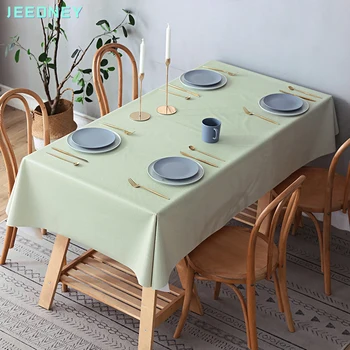 

PVC Waterproof Tablecloth Table Cloth Plastic Dining Table Cover home decoracion room decor aesthetic tovaglia plastica tapete