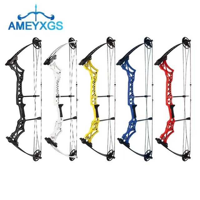  US $245.25 55Lbs Archery Compound Hunting Colors Right Hand Outdoor Shooting Archery 