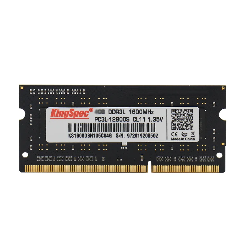 KingSpec ddr3 8GB 4GB 1600mhz sodimm so dimm RAM Memoria Ram s для ноутбука ddr 3 1600MHz ram 4gb 8gb