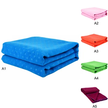 

1pcsNon Slip Cotton Yoga Mat Rug Resin Towel Blanket Sweat Absorbing Sweat wipe Towel for Sport Fitness Exercise Pilate Supplies