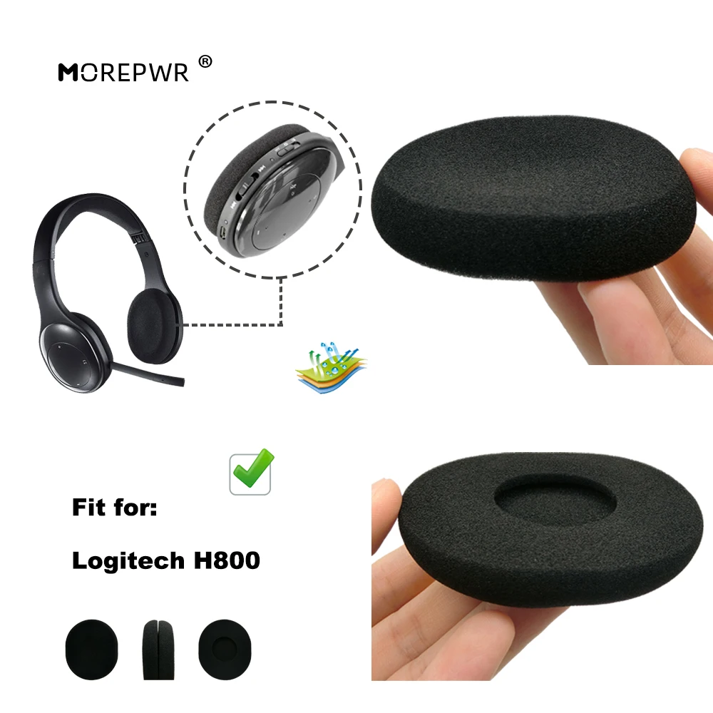 Амбушюры Сменная Губка Крышка для Logitech H800 H 800 H-800 гарнитура Запчасти подушка из