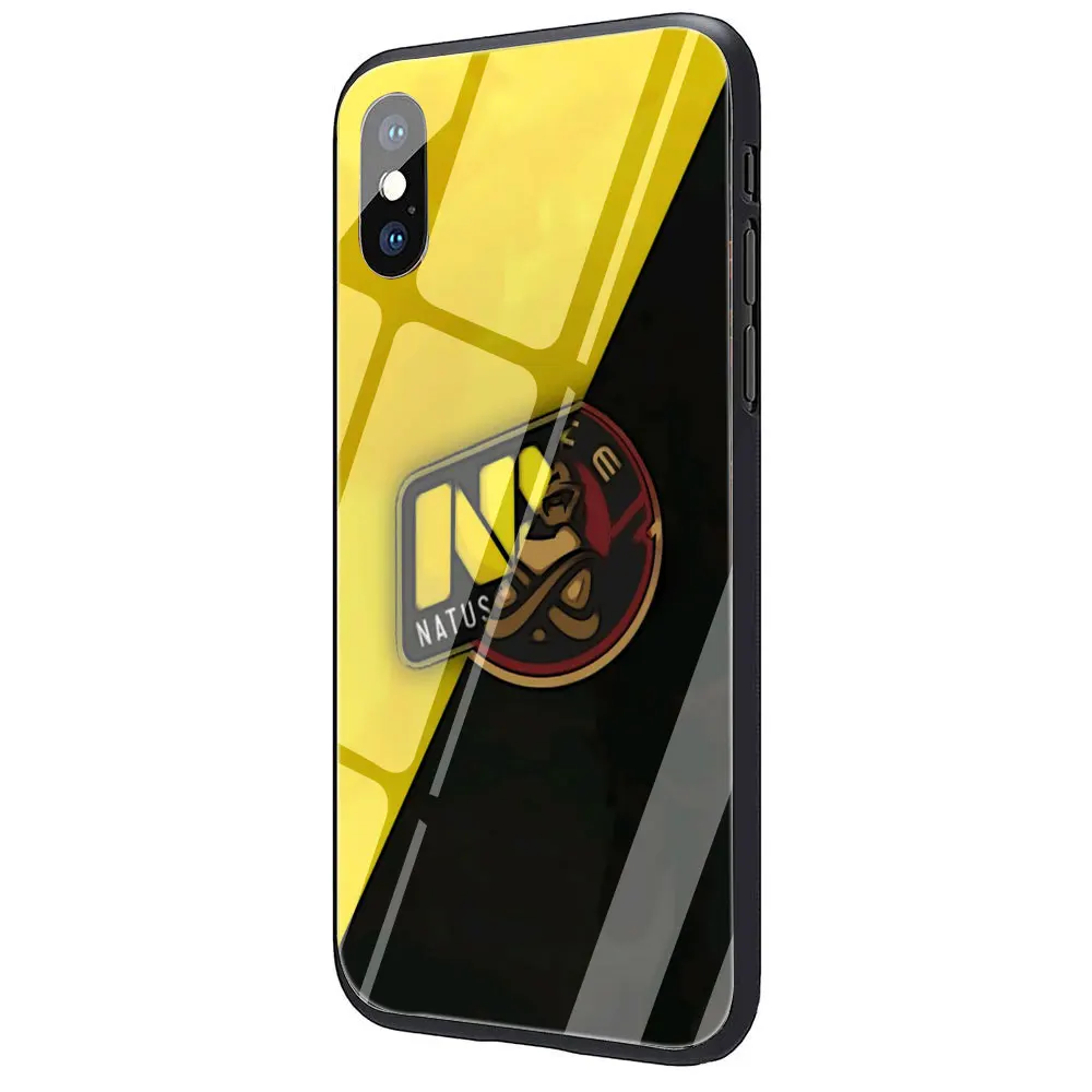 EWAU рожденные побеждать navi закаленное Стекло телефон чехол для iPhone 11 Pro 6 Plus 6S Plus 7 8 Plus X XS XR XS Max - Цвет: G1