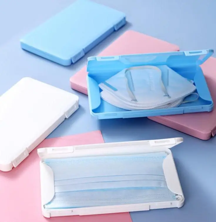 

100 шт. Портативный чехол для лица, коробка для хранения, Влагостойкий Чехол, держатель, пылезащитный чехол для офиса SN3434