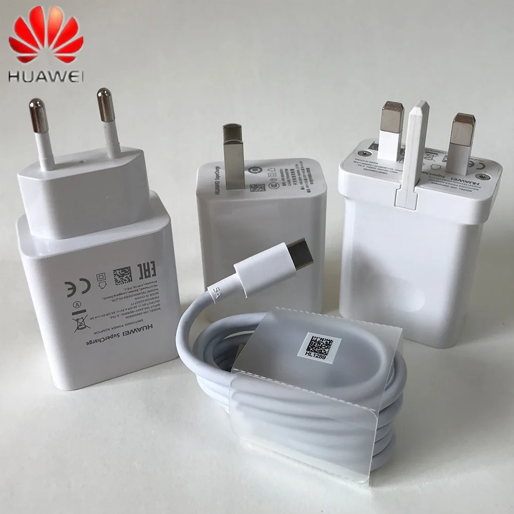 Оригинальное супер зарядное устройство HUAWEI Supercharge настенное для быстрой зарядки
