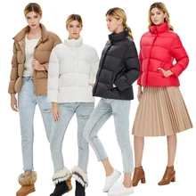 

2021NEW 2021 New Winter Down Jacket Women Puffer Jacket Light Slim Warm Down Coats Female Casual Tops Winter Plus Size Parka