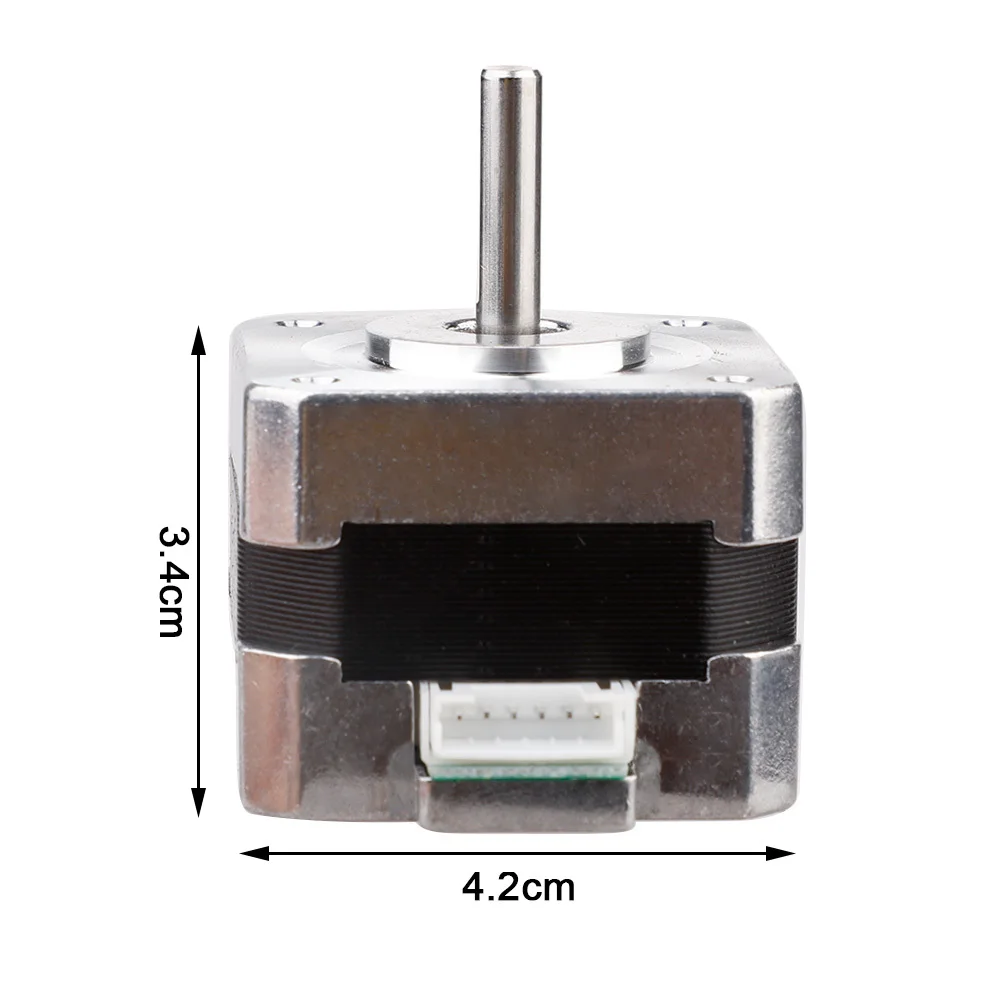 1 шт. 42BYGH34 3D-принтеры для 12VDC, 2800g. См, длина 34mm, 4-без содержания свинца и 42 мотор шагового двигателя с DuPont линия