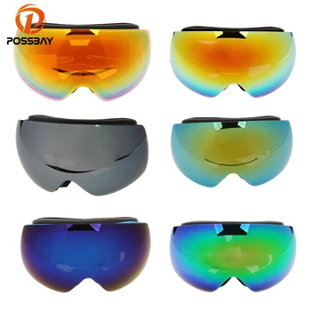 

POSSBAY Outdoor Sports Ski Snowboard Skate Ski Goggles Motocross Motorcycle Goggles Cycling Goggles Glasses Eyewears MTB