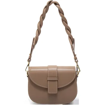 

Saddle Bag Women's 2020 New Style Shoulder Bag Fashion Leather Messenger Bag