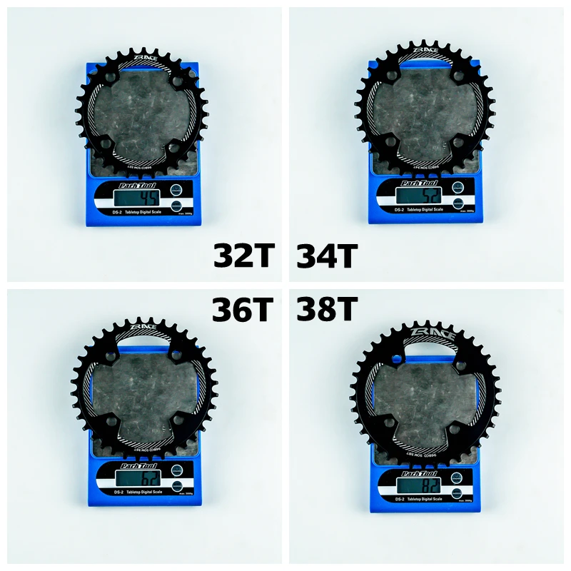 ZRACE Chainrings Chainwheels BCD96 Symmetrical 32T 34T 36T 38T AL7075 CNC process Vickers-hardness 15+ MTB
