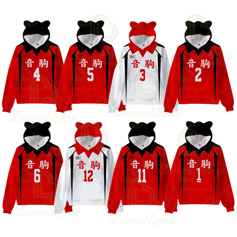 

Haikyuu Cosplay 3D Cool Hoodies Sweatshirt Boys Girls Japan Anime Casual Hoodie Fashion Popular Hoodies Kids Clothes