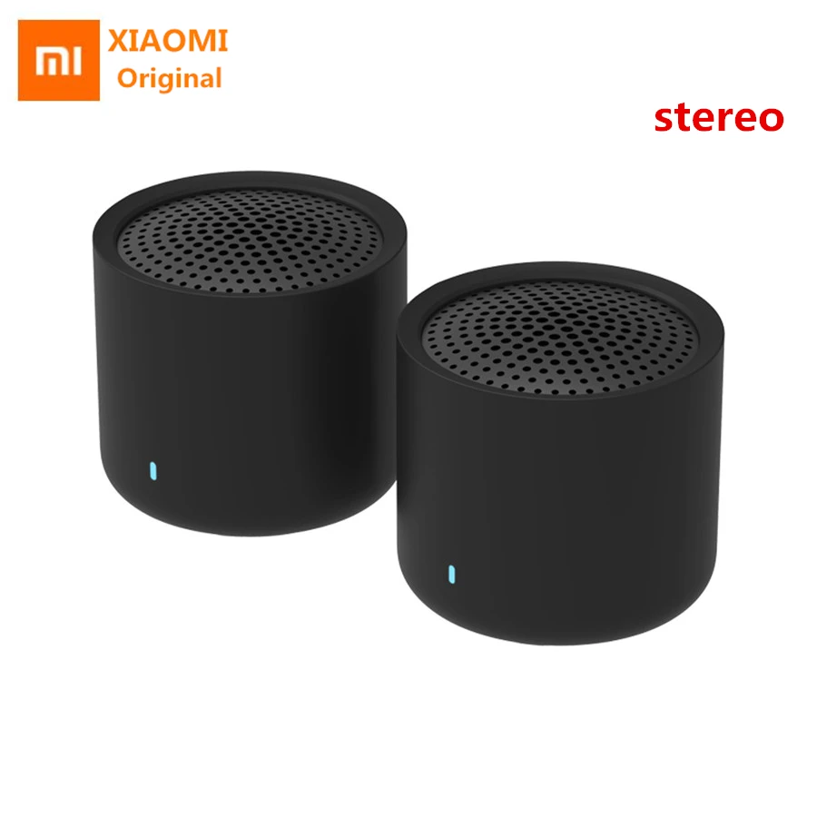 Xiaomi mi, настоящий беспроводной динамик, стерео, 2 упаковки, портативный, Bluetooth 5,0, динамик s, высокое разрешение, с mi C, громкая связь