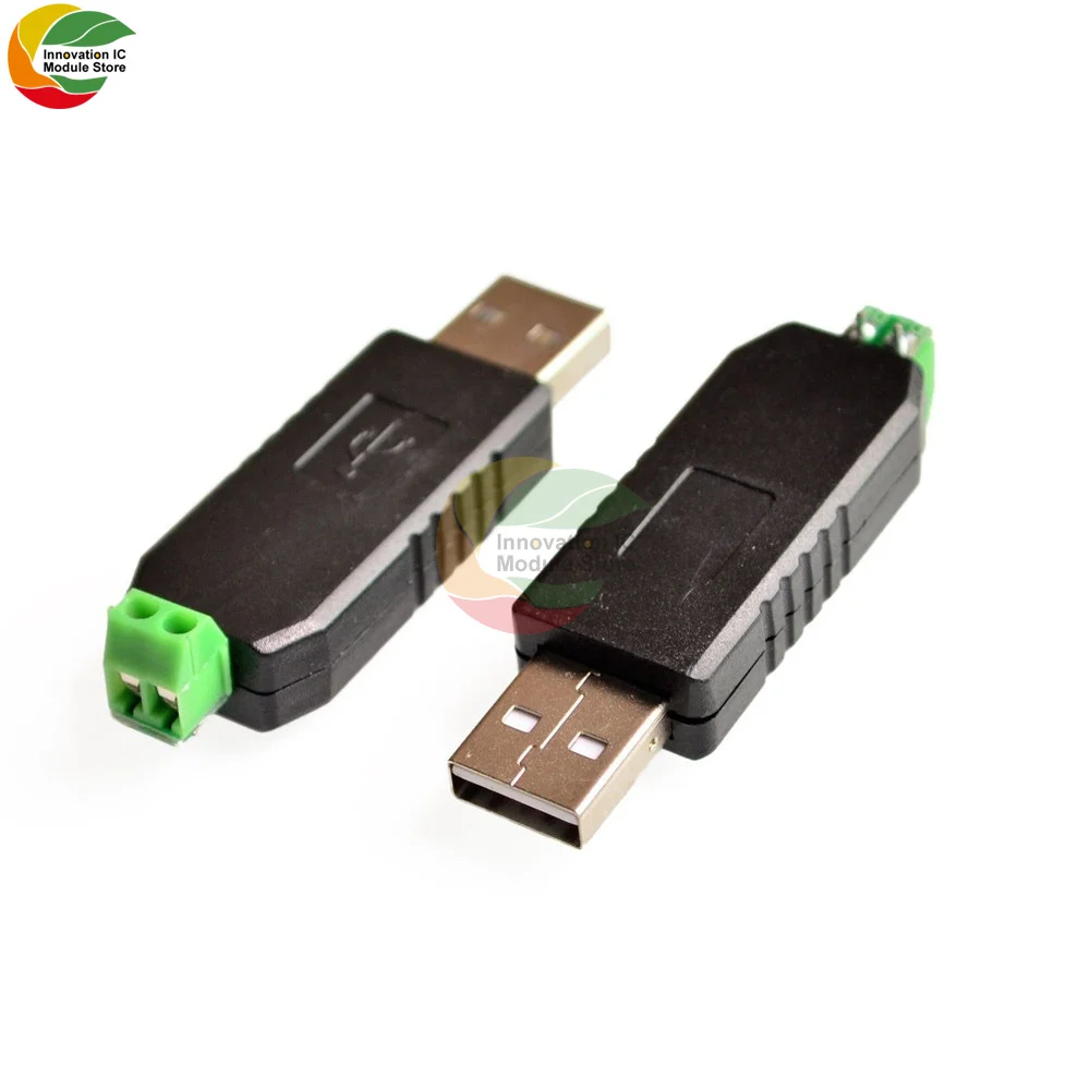 CH340-USB to RS485 Converter Adapter CH340G Chip Serial Port RS232 232 Converter Adapter MAX232 Supports Win7 Linux XP Vista Mac