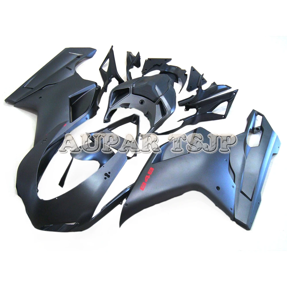Обтекатели на мотоцикл для поездок на мотоцикле Ducati 848 1098 1198 2007 2008 2009 2010 2011 2012 кузов под давлением панелей ABS Пластик синий капоты