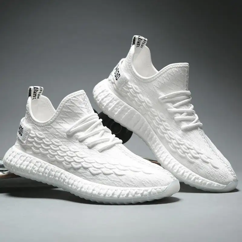 CREDRIZK/Брендовые мужские кроссовки; Flyknit; обувь для бега; дышащая Роскошная спортивная обувь на шнуровке; мужские кроссовки; Zapatillas; спортивная обувь; Hombre
