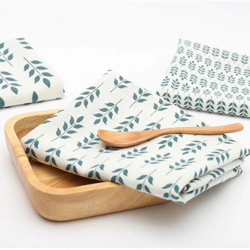 Tree Cotton Linen Western Pad Placemat Table 60*40cm Cloth Family Kitchen Party Decor Hot Insulation Dining | Дом и сад